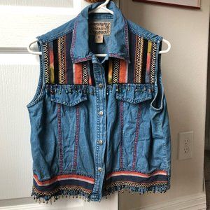 Vintage Tantrum Blues Vest